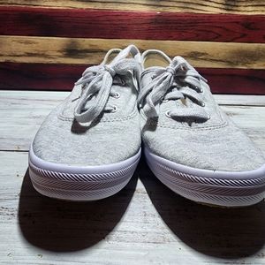 Womens keds champion canvas grey shoes size 8